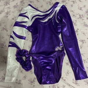 Alpha Factor Long Sleeve Gymnastics Leotard